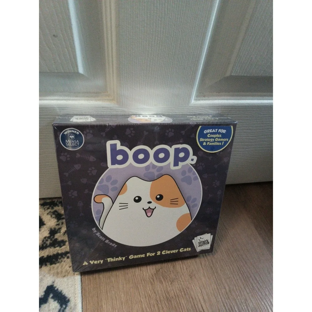 BOOP CAT KITTEN BOARD GAME Smirk & Dagger By Scott Brady NEW SEALED Strategy NIB